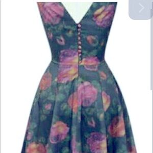 trashy diva size 24 fresco floral sabrina nwot viva